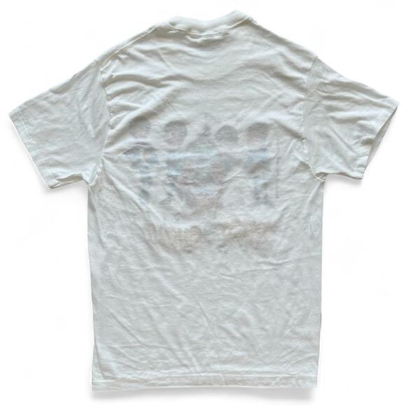 Vintage 80s The Beatles Twist and Shout Apple Band T Shirt Touch of Gold Single - Picture 6 of 10